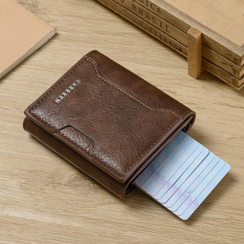 (Cross-border trading), short universal wallet, card holder, high-quality style