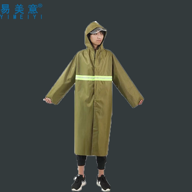 Длинное ветровое пальто Huadani длинное платье дождевик для всего тела