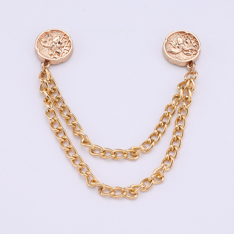 チェーンの磁気はズボンの足を引きずることを防ぎます。金属の磁気は袖口を固定します。