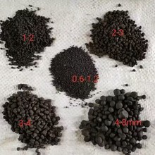 定制锰砂滤料除铁除锰过滤水材料净水除黄1-2mm2-4mm4-8mm过滤器