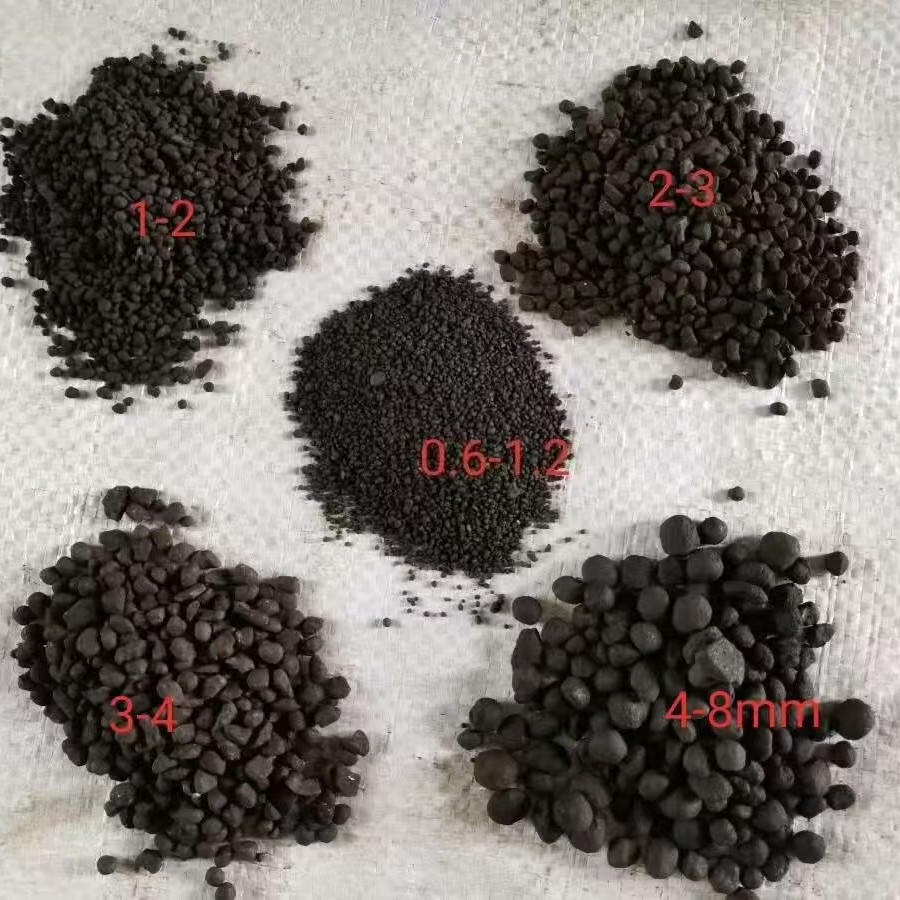 定制锰砂滤料除铁除锰过滤水材料净水除黄1-2mm2-4mm4-8mm过滤器