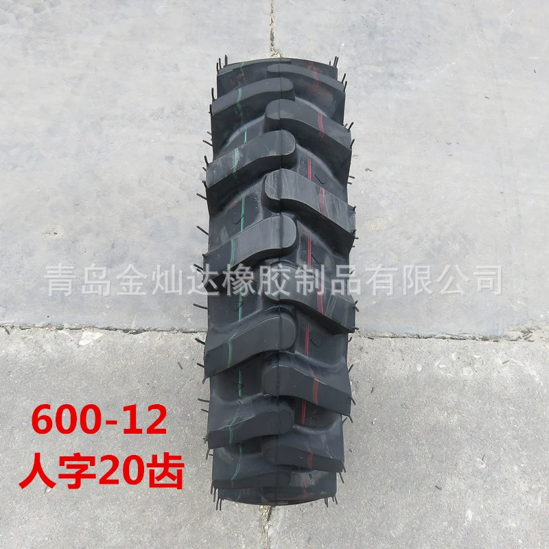 Шины для тракторов для сельского хозяйства 6.00-12 елочные шины 20 зубьев зашифрованные елочки с углублением рисунка износостойкая сумка