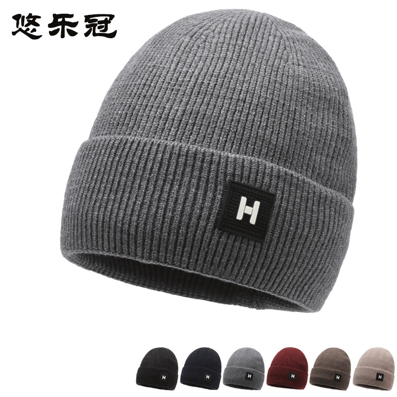 冷帽毛线秋冬保暖包头帽加绒加厚套头帽冬季风寒护耳针织毛线帽子|undefined