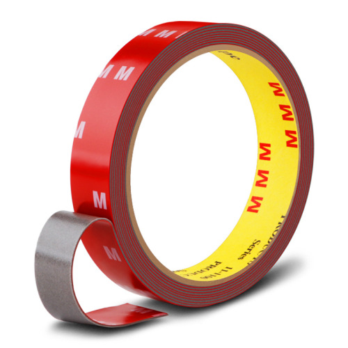 Gray Acrylic Double Sided Tape Foam Glue High Temperature Resistant Waterproof Billboard Double Sided Tape Wholesale High Tack Double Sided Tape