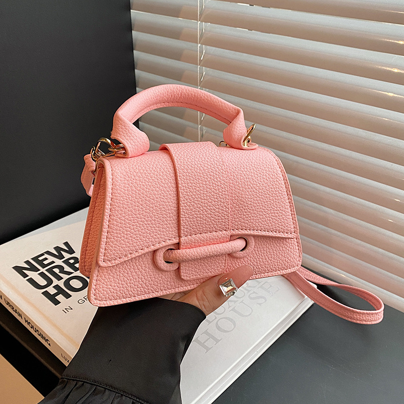 Este año, la moda coreana mini bolso otoño-invierno 2024 nuevo estilo extranjero bolso de hombro pequeño bolso cuadrado para mujeres
