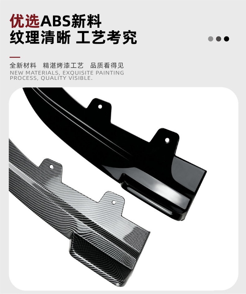 Suitable for Bmw 4 Series Bmw G22 G23 m Sport 2020+ Rear Corner Air Knife Car Sticker Exterior Modification