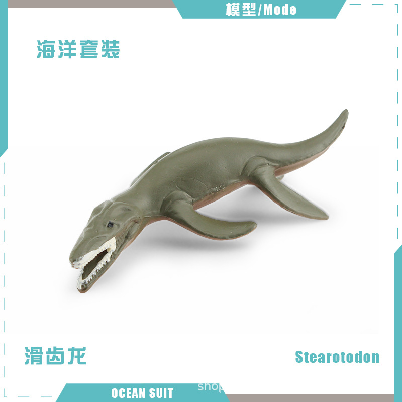 Simulación transfronteriza de una variedad de animales marinos traje de tiburón ballena tortuga delfín pingüino cangrejo criaturas marinas adornos