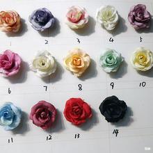4cm仿真小玫瑰花朵婚礼撒花情人节婚庆花墙手工diy花环家居装饰觅