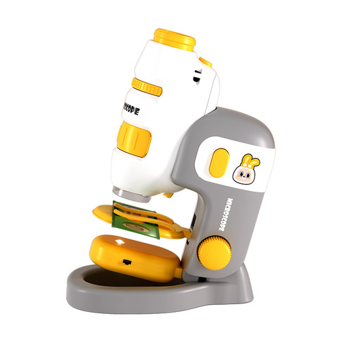 Portable Microscope for Children Kindergarten Science Experiment Set Educational Toy for Primary and Middle School Students