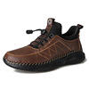 Winter keep warm climbing fashionable footwear for leisure for leather shoes, plus size, Korean style