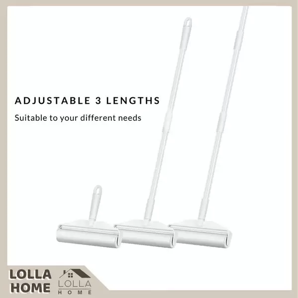 Floor dust mop, pet hair and dust roller, detachable dust remover, clothing cleaning roller, replaceable paper core