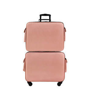 Professional Large-Capacity Makeup Trolley Case for Makeup Artists and Makeup Partitions Storage Tool Box Portable Multi-Color Multi-Layer