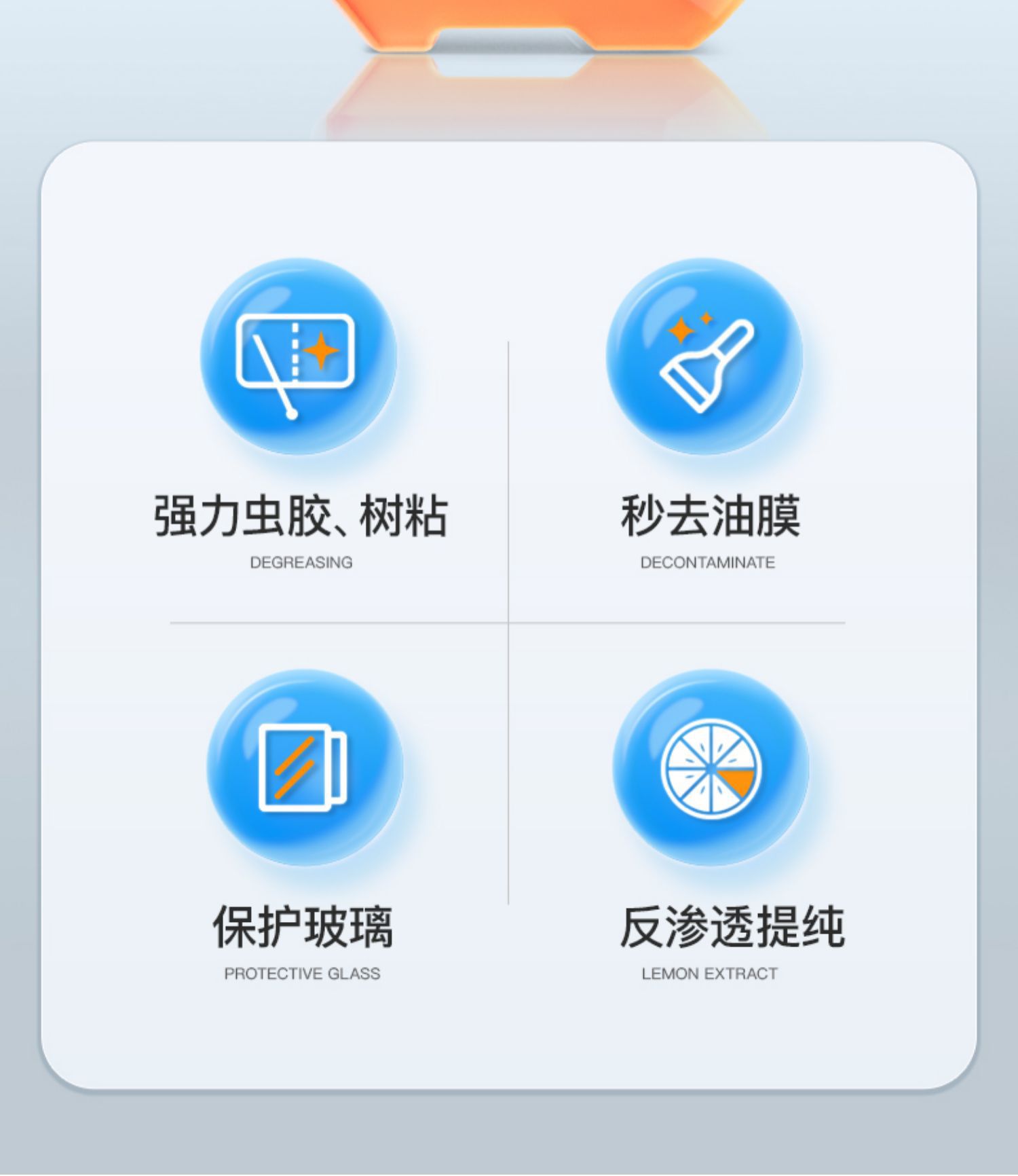 Leithis car glass water to oil film summer car strong to shellac wiper water decontamination special four-season universal