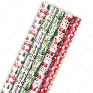Source Factory Large Size Various Christmas Styles to Choose Gift Wrapping Paper Customized Pattern Material Size