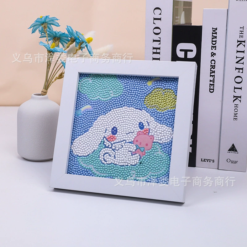 Набор для алмазной вышивки (Sanrio) Пикачу в раме, 17×17 см, комплект для полного стежка DIY