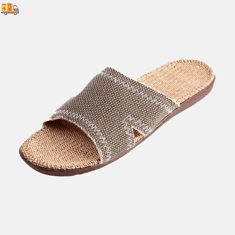 Brand linen slippers 2308 classic man lady household indoor outdoors non-slip ventilation lovers ventilation