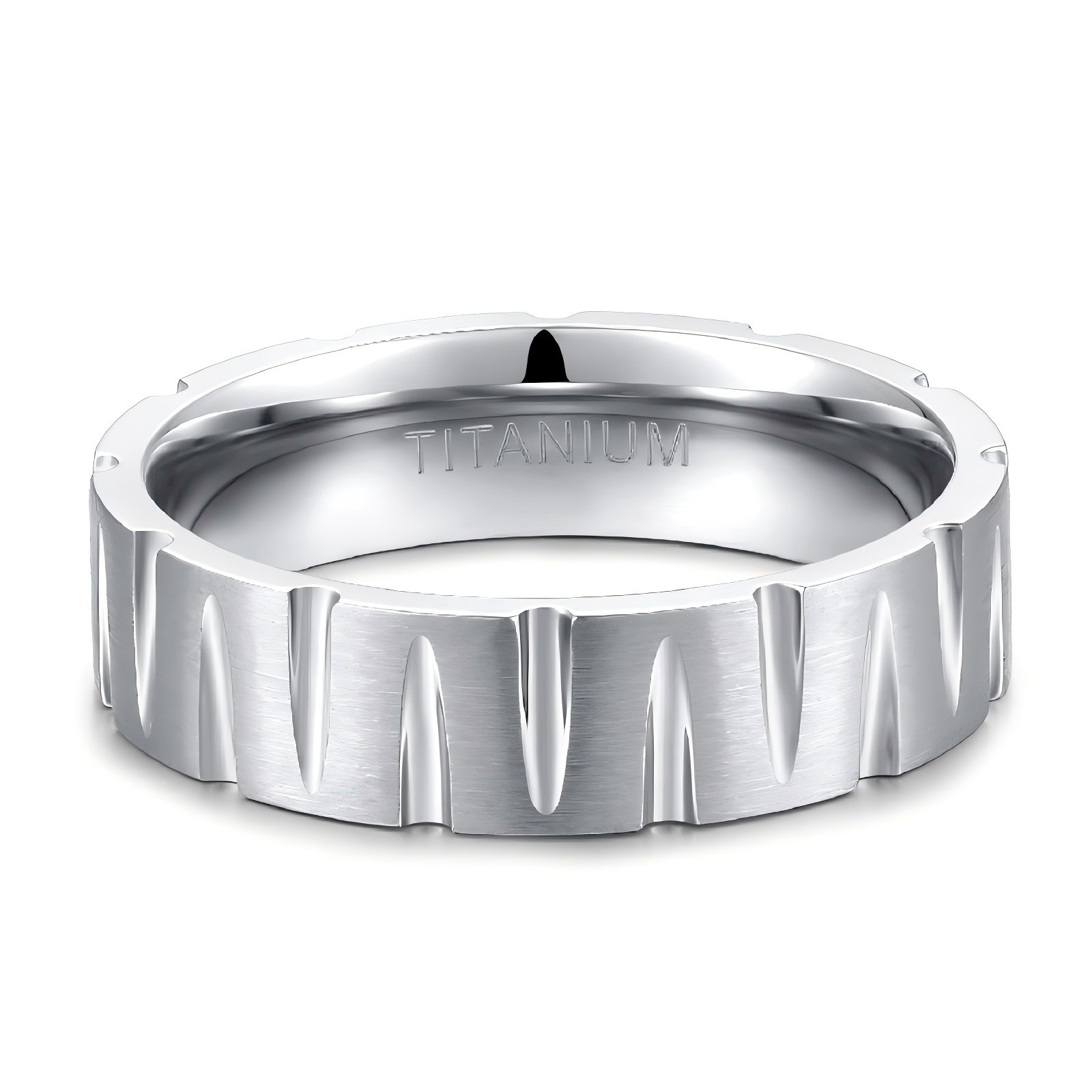 Minimalistischer Designer Herrenring Elegantes Modernes Design_voghion.com