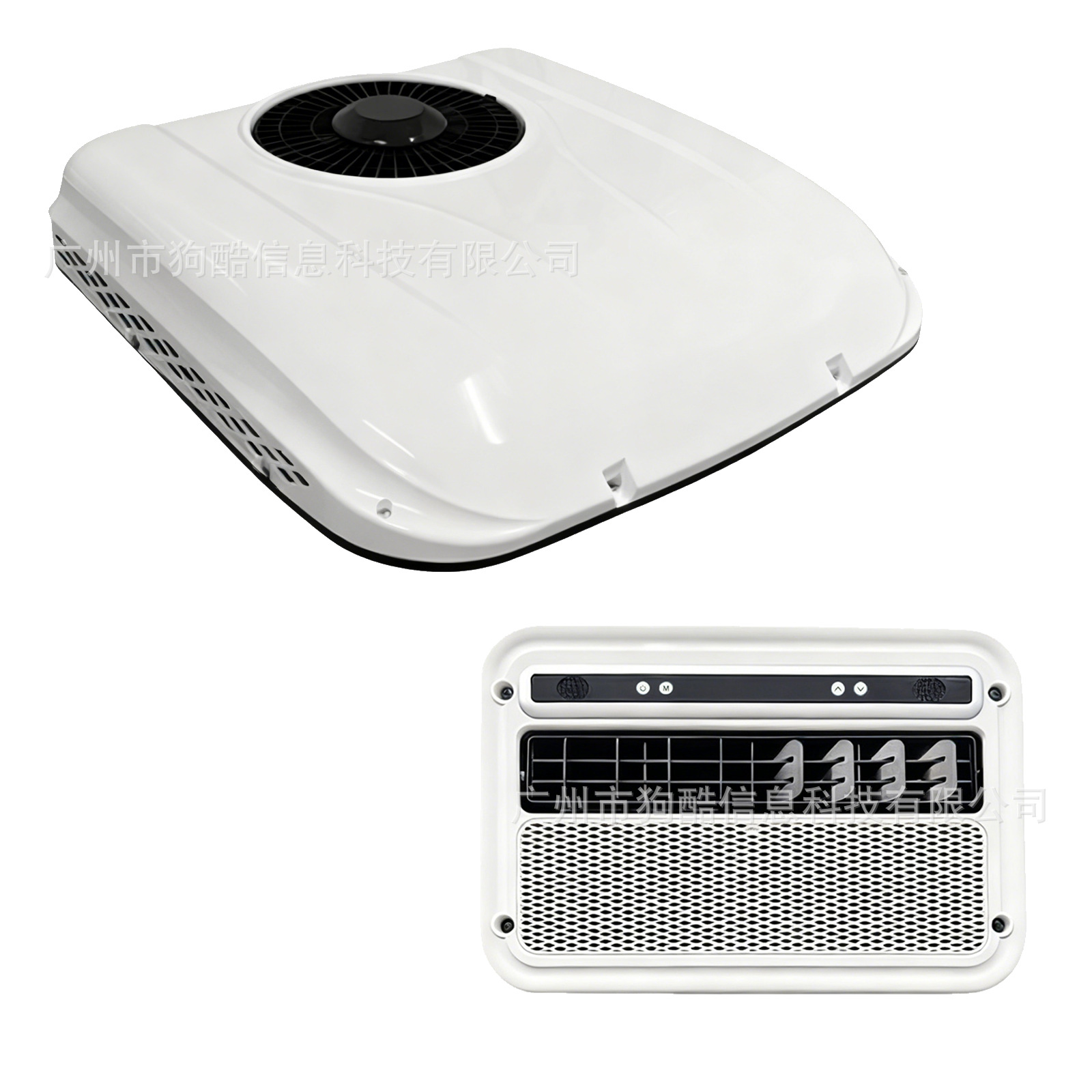 Aspligo Truck-Specific Electric Air Conditioner 24V for Light Trucks, Heavy Trucks, Rvs, Food Trucks, and Camping Vehicles, Roof-Mounted Parking Air Conditioner