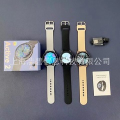 外国貿易の爆発金のt2 proのスマートな腕時計のbluetoothの通話の心拍数の血圧の多機能の防水のスポーツの腕時計