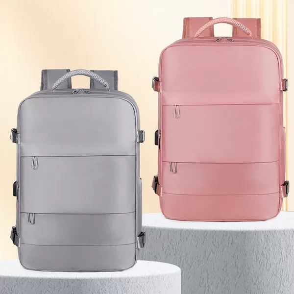Backpack for Women, Large Capacity, Business Trip, Boarding Luggage Bag, Fashionable Computer Bag, Multi-Compartment Travel Backpack for Men