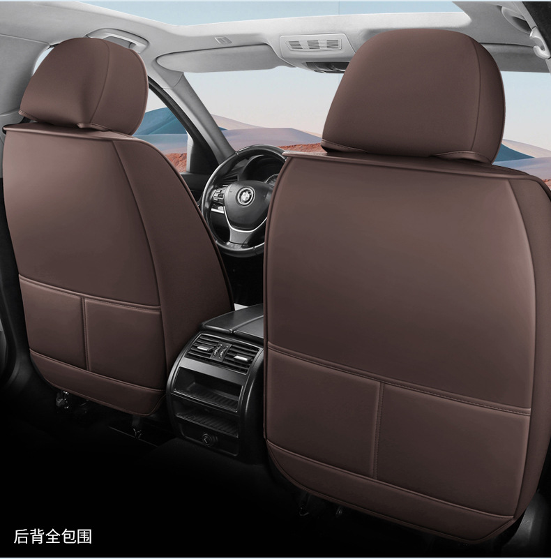 New Model of Universal Car Seat Cushion for All Seasons, Comfortable, Breathable, Wear-Resistant, Dirt-Resistant, Perforated, Fully Enclosed Car Seat Cover