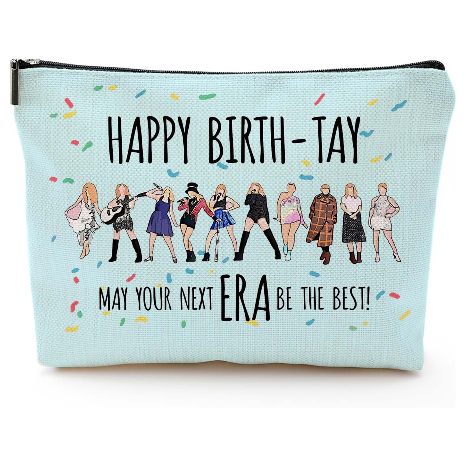 Amazon Taylor Swift maquillaje bolsas de almacenamiento de gran capacidad bolsas de impresión de moda de mujer