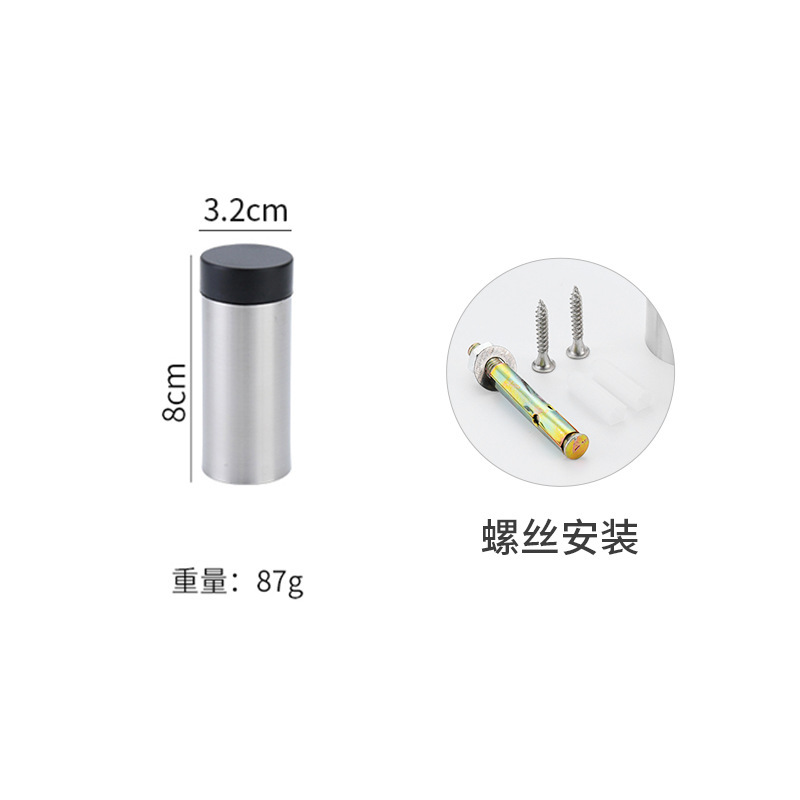 门顶加长加粗款不锈钢防撞门挡防盗门卫生间木门房门一字门阻门碰|undefined