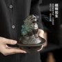 陶瓷家用茶宠瑞兽盘香炉