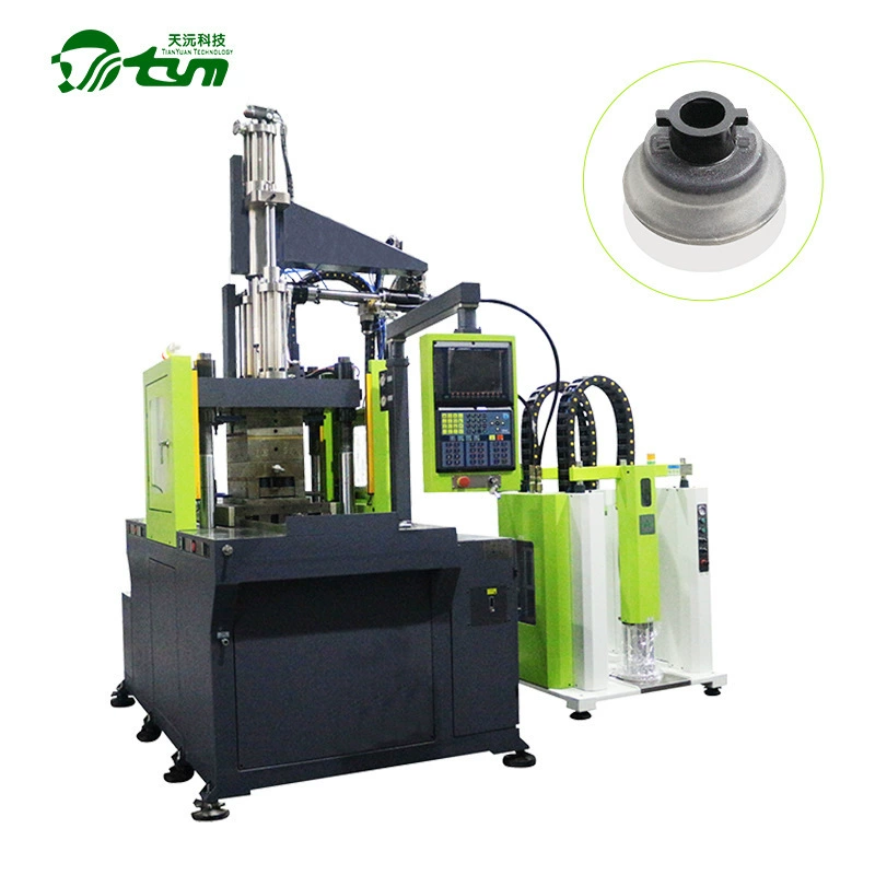 Tianyu вертикальный сервопривод двухсиликоновый жидкий силиконовый дыхательный носовой маска формовочная машина