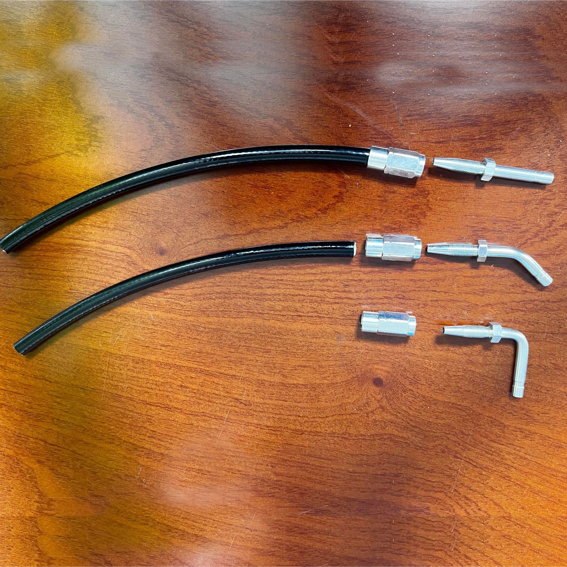 黄油润滑高压树脂管油管接头 高压管油针油扣 工程地铁润滑油管