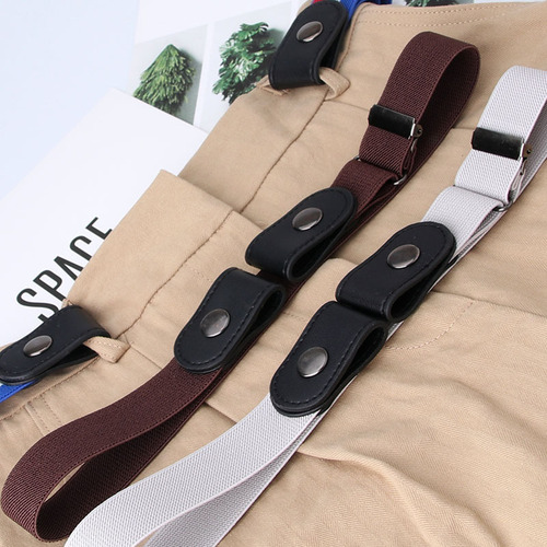 Lazy Seamless Ins Style Belt Women's Summer Decorative Jeans Fashion Trendy Women's Belt Elastic Invisible Belt