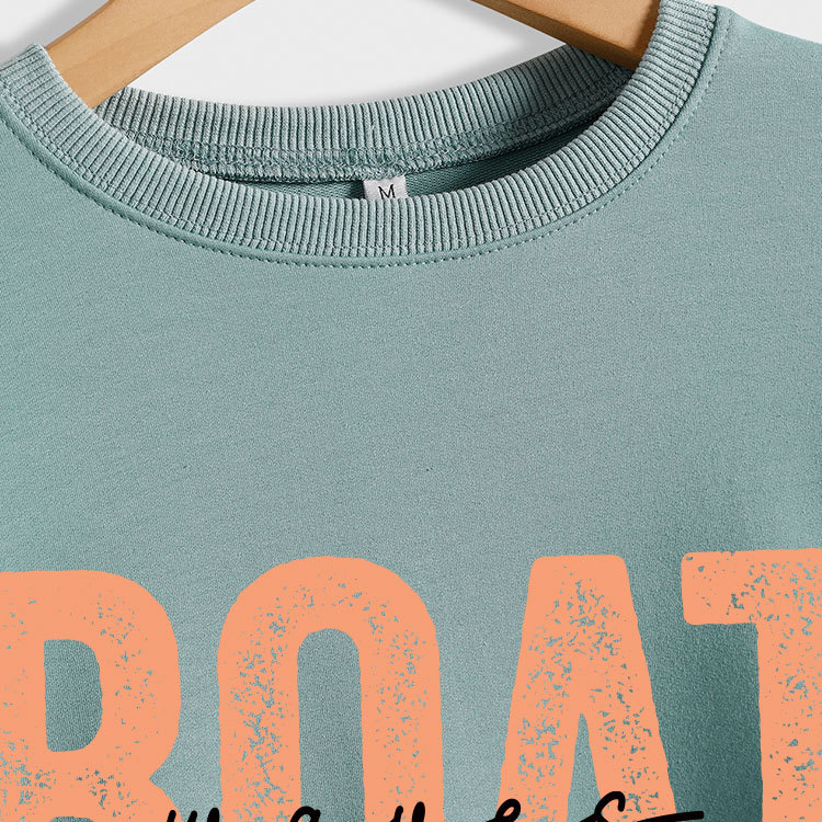 Amazon independent station fashion boat sun lake waves autumn and winter fashion new sweater women's all-match 2
