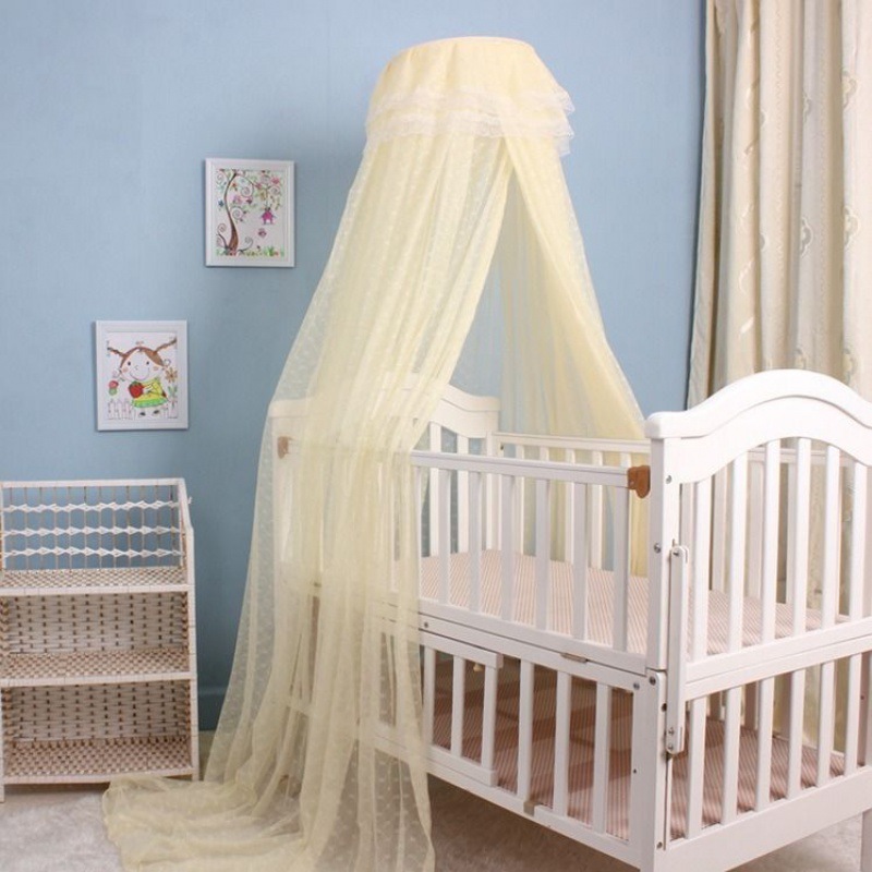 Mosquito Net Crib with Bracket Children's Baby Floor Clip-On Baby Cover Summer Simple and Good-Looking