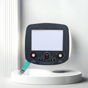 Metal Detector Film Button Surface Digital Display Temperature Control Speed Adjustment Button Panel Membrane Switch Panel