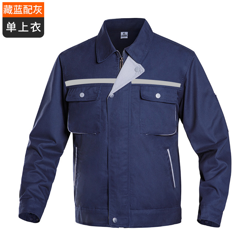Trajes de trabajo de manga larga trajes de trabajo para hombres trajes de trabajo de primavera y otoño reflectores de trajes de trabajo de soldadura personalizados