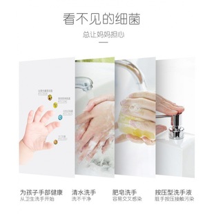 Cross-Border Simple Soap Dispenser Kitchen and Bathroom Hand Soap Detergent Storage Box Punch-Free Wall-Mounted Press Creative Soap Box