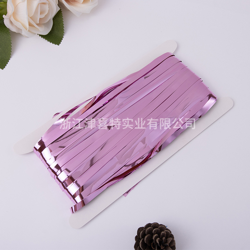 Cortina de lluvia brillante de 1mX2m para Navidad, fiestas de cumpleaños, festivales, decoración de bodas, telones de fondo