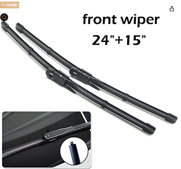 Suitable for Nissan Qashqai 06-13 Qashqai Front Wipers Are Suitable for Nissan X-Trail 2006-2013 Models