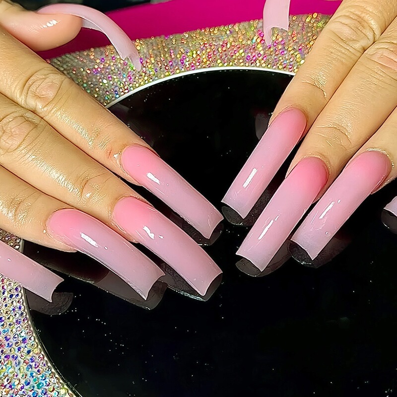 Cross-Border Hot-Selling Curved Nails Pure Desire Pink Nude Simple Fashion Wearable Nails Finished Products Wholesale Cross-Border Hot-Selling Curved Nails Pure Desire Pink Nude Simple Fashion Wearable Nails Finished Products Wholesale