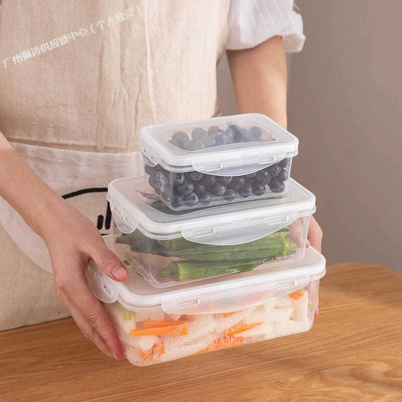 Storage box, plastic lunch box, fruit банка для хранения