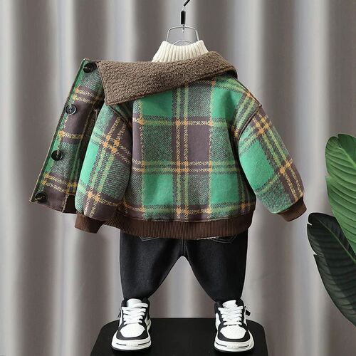 Children's Baseball Suit Spring and Autumn Style 2025 New Arrival Big Kids Trendy Top Spring Outfit Boys Spring Cool