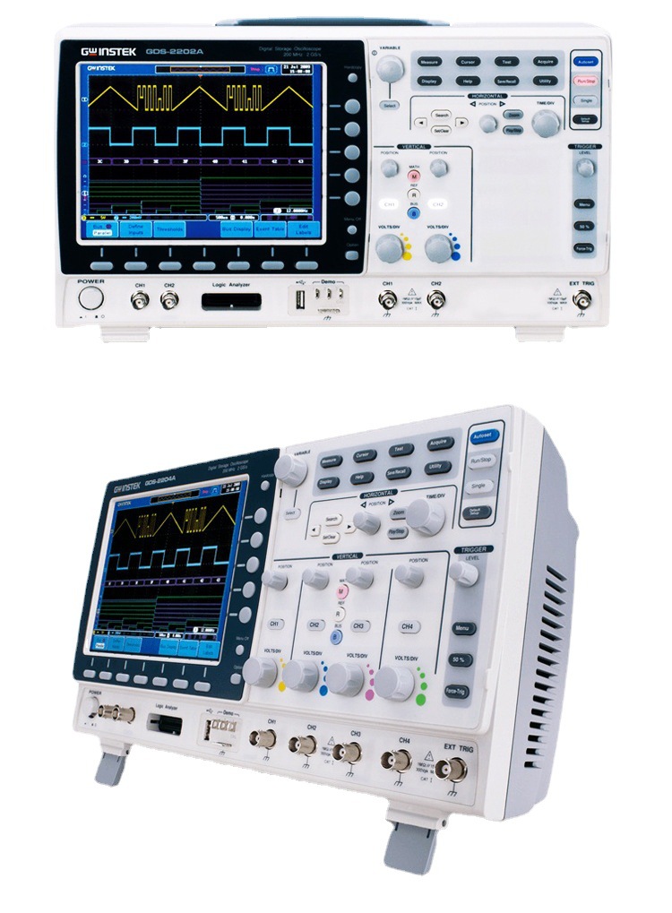 固纬GDS-2102A/2104A/2202A/2204A数字存储示波器