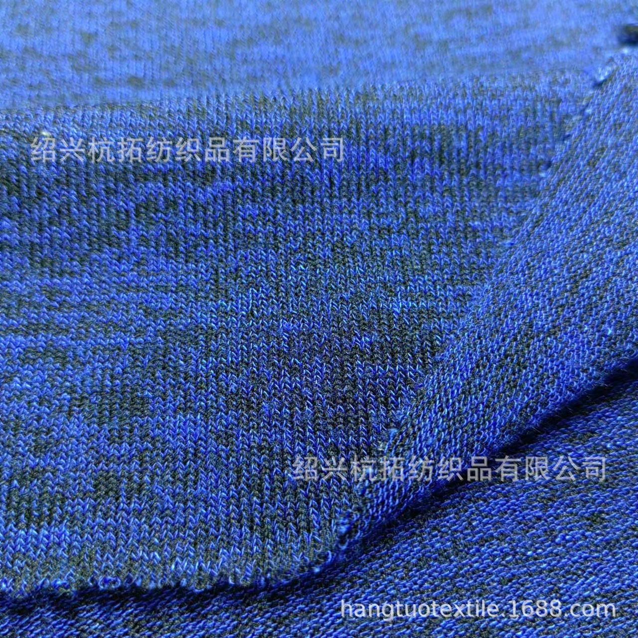 针织210gTR  RT双色粗针汗布涤粘粗针汗布涤纶粘胶双染粗针汗布