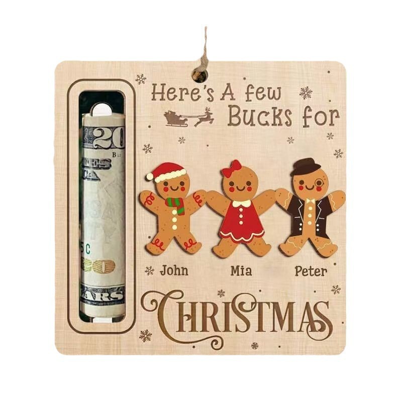 跨境圣诞节Cute Money Holder Christmas Ornament装饰树钱夹|undefined