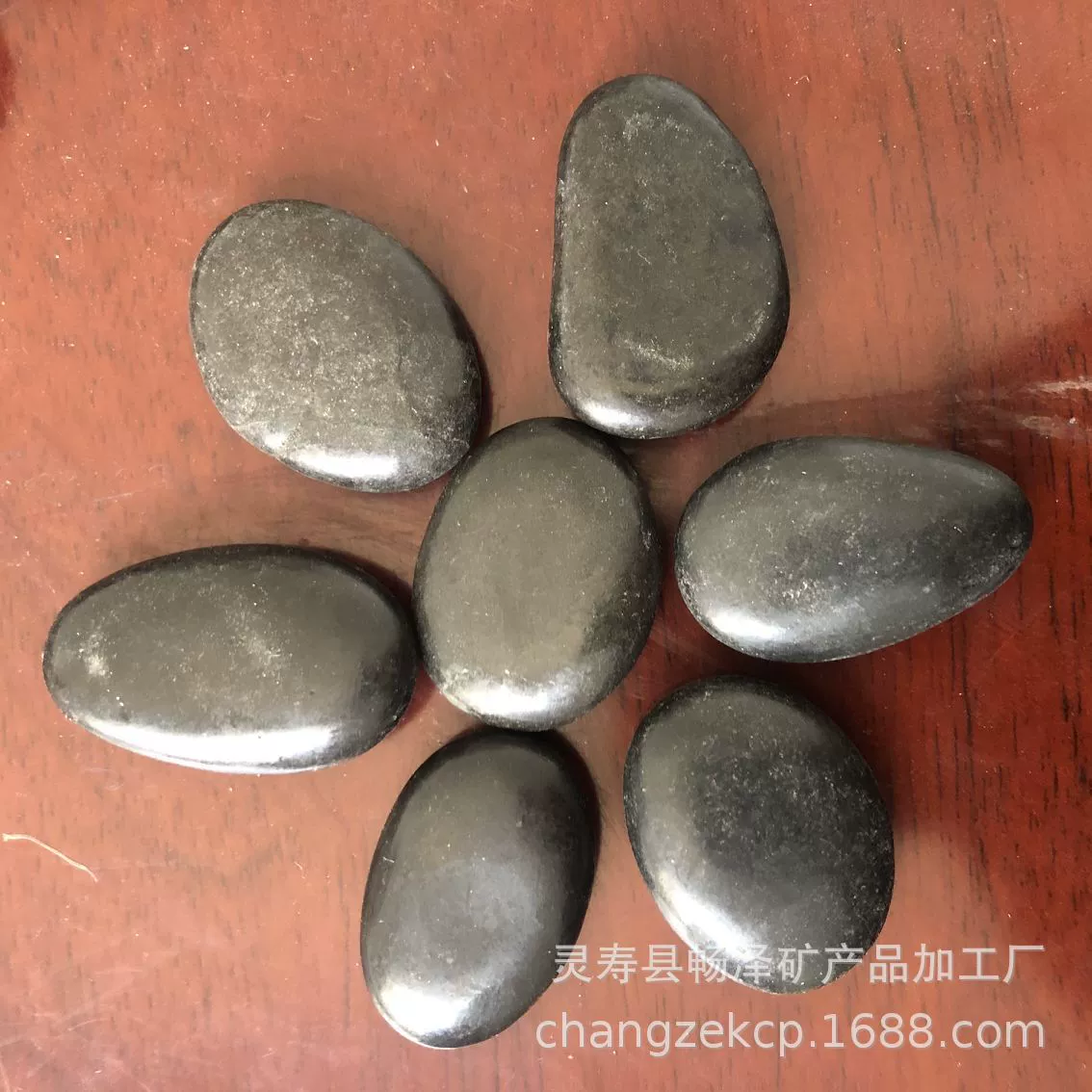 Полированный окрашенный Камень Черная Полированная картина галечный камень DIY Творческий камень ручной росписи детский камень для рисования