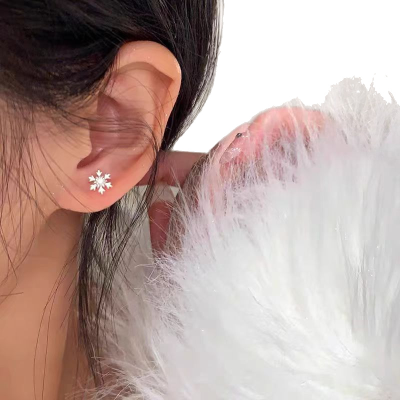 Hypoallergenic Sleep Stud Earrings In Titanium For Comfortable Wear_voghion.com