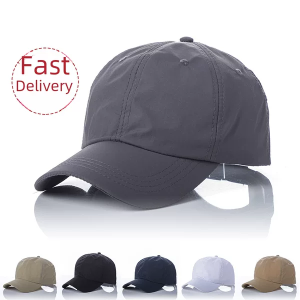 Korean version of breathable quick-drying baseball cap men and women summer outdoor running sunscreen embroidered logo cap in stock wholesale