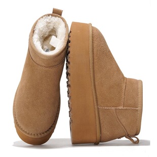 C 75628 Thick Sole Winter Snow Boots ���ѩ��ѥ �W���羳