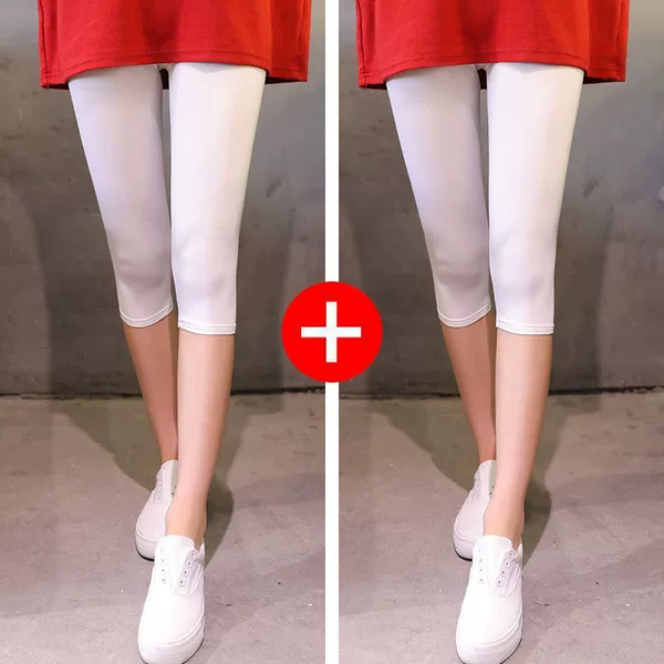 White + White [QF08 cropped pants]