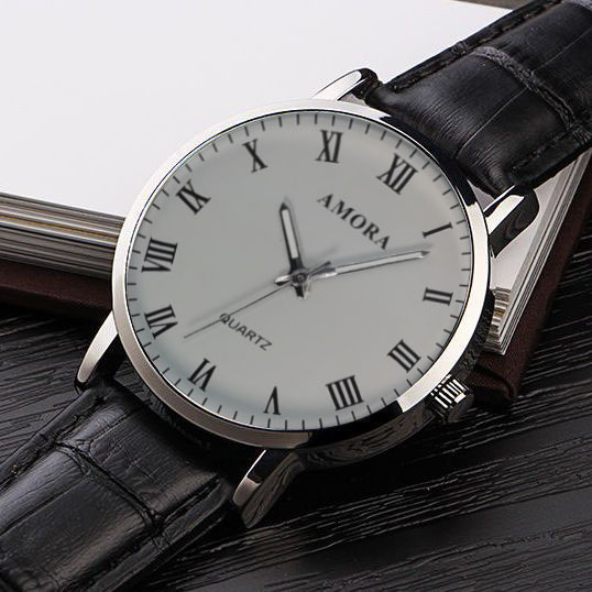 9#-Black belt Roman white surface